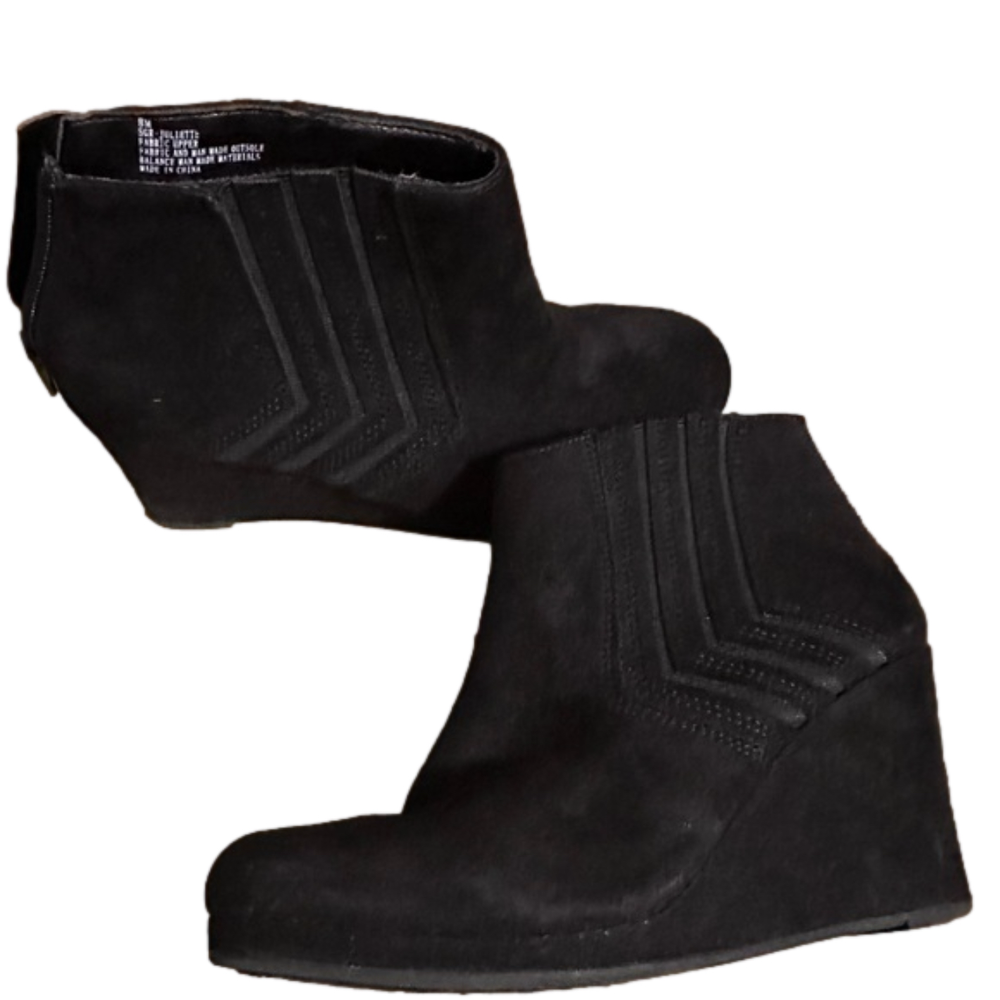 EUC black wedges